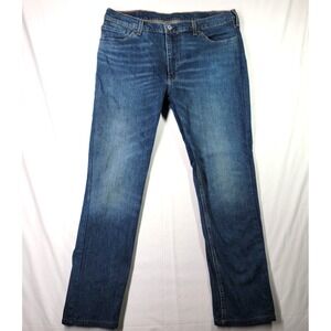 Levis 511 Jeans Men's Size 38X32 Modern Slim Fit Blue Medium Dark Wash